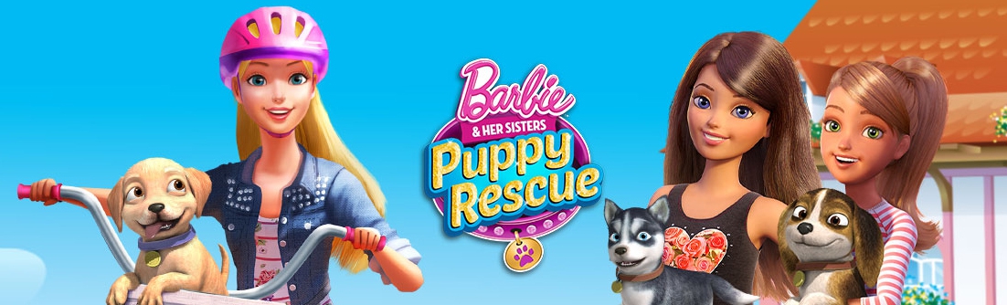 Banner Barbie and her Sisters Puppy Rescue