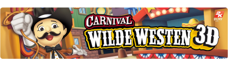 Banner Carnival Wilde Westen 3D