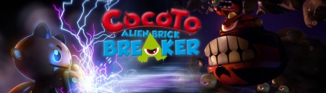 Banner Cocoto Alien Brick Breaker