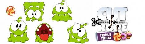Banner Cut the Rope Triple Treat