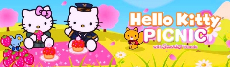Banner Hello Kitty Picnic with Sanrio Friends