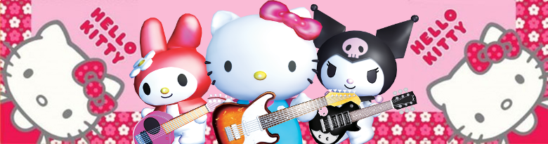 Banner Hello Kitty and Friends Rock N World Tour