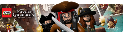 Banner LEGO Pirates of the Caribbean The Video Game