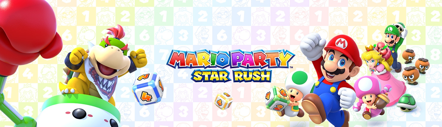 Banner Mario Party Star Rush