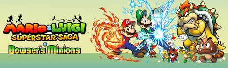 Banner Mario and Luigi Superstar Saga Plus Bowsers Onderdanen