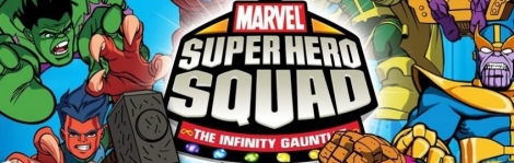 Banner Marvel Super Hero Squad The Infinity Gauntlet