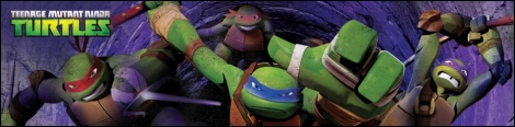 Banner Nickelodeon Teenage Mutant Ninja Turtles