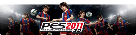 Banner PES 2011 3D Pro Evolution Soccer