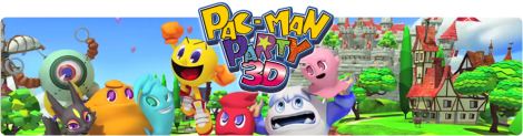 Banner Pac-Man Party 3D
