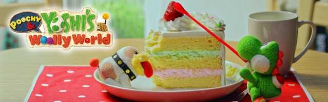 Banner Poochy and Yoshis Woolly World
