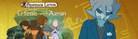 Banner Professor Layton en de Erfenis van de Azran