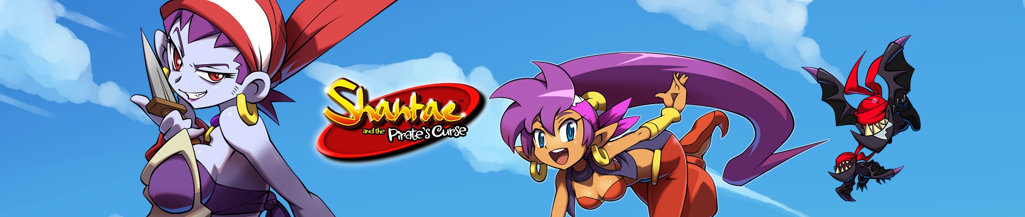 Banner Shantae and the Pirates Curse