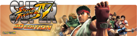 Banner Super Street Fighter IV 3D Edition