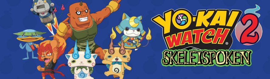 Banner Yo-Kai Watch 2 Skeletspoken