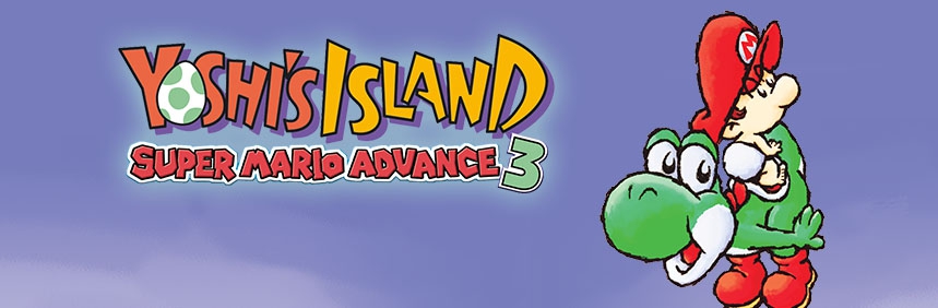 Banner Yoshis Island Super Mario Advance 3
