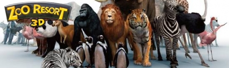 Banner Zoo Resort 3D