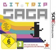 Bit. Trip Saga in Buitenlands Doosje voor Nintendo 3DS