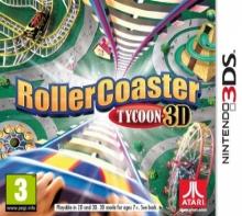 Rollercoaster Tycoon 3D Losse Game Card voor Nintendo 3DS