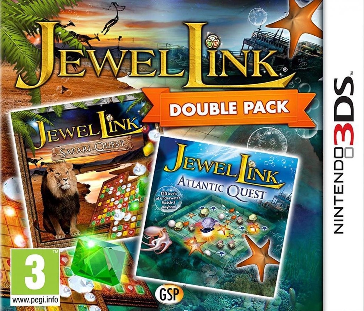 Boxshot Jewel Link Double Pack: Safari Quest & Atlantic Quest
