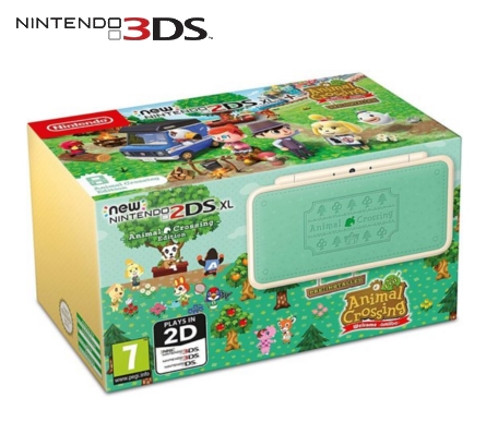 Boxshot New Nintendo 2DS XL Animal Crossing Edition