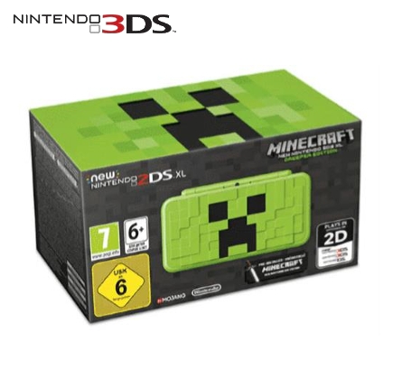 Boxshot New Nintendo 2DS XL Minecraft Creeper Edition