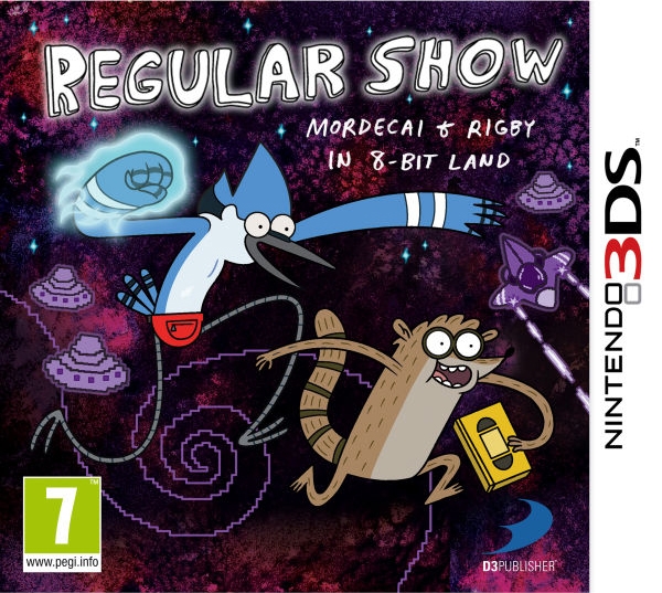 Boxshot Regular Show: Mordecai and Rigby in 8-Bit Land
