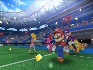 De spelers die je in je verpakking krijgt zijn allemaal speelbaar in de game Mario Sports Superstars.