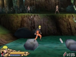 Könnte Naruto in diesem Spiel über Wasser laufen?