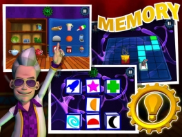 Deze groovy professor legt de minigames aan je uit!