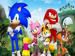 Sonic, Tails, Amy, Knuckles en sticks zijn de personages van <a href = https://www.mario3ds.nl/Nintendo-3DS-spel.php?t=Sonic_Boom_Shattered_Crystal target = _blank>Sonic boom shattered crystal</a>.