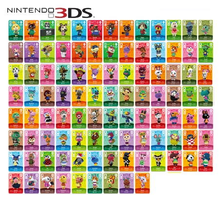 amiibo Animal Crossing amiibo cards 1 - 3DS in 1!