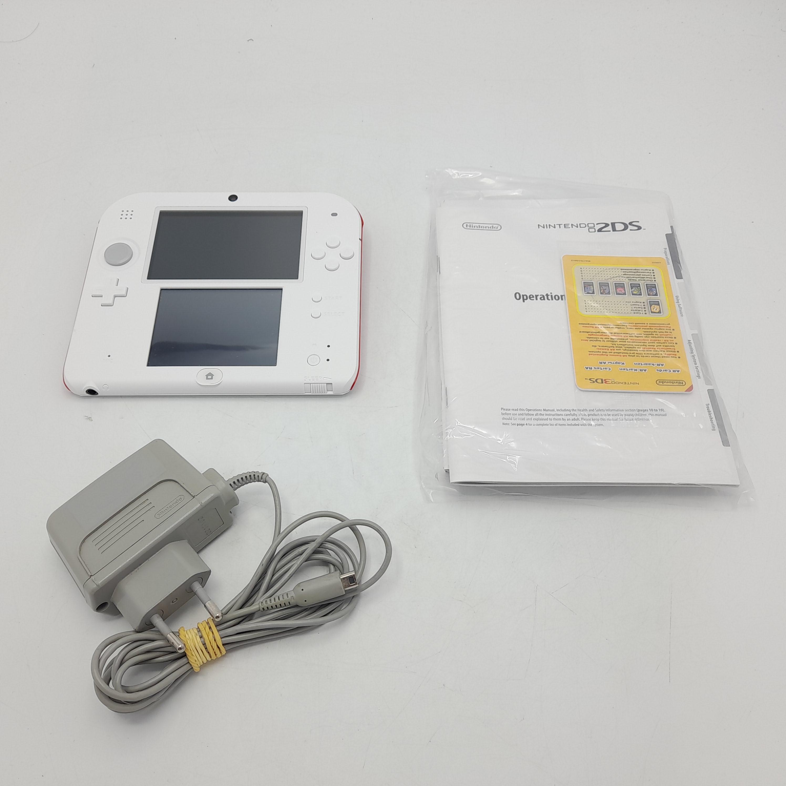 Foto van Nintendo 2DS Wit & Rood - Als Nieuw & in Doos