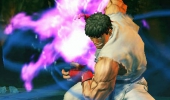 Ryu toont hier even zijn Hadouken, een unieke combo-aanval.